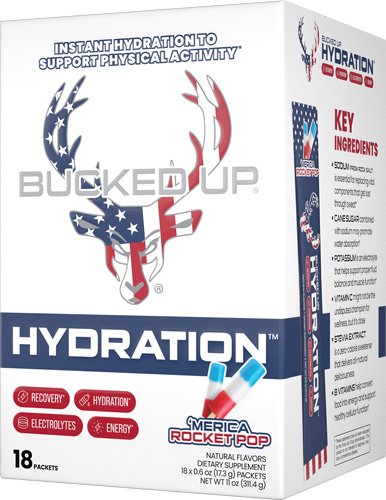 BUCKED UP HYDRATION 2.0 - ROCKET POP 18 COUNT