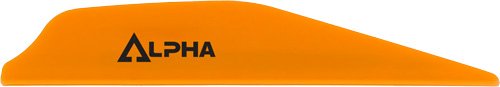 BOHNING ALPHA AR 1250 VANE - 2.8" NEON ORANGE 36PK