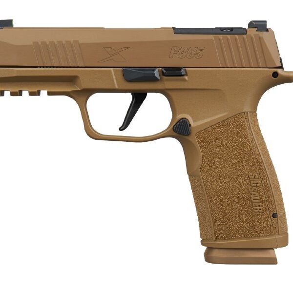 SIG P365 XMACRO 3.7"9MM COYOTE 17RD
