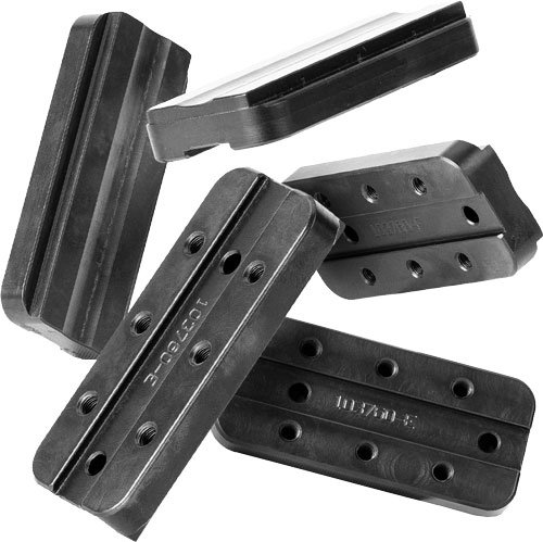 MDT INTERIOR FOREND WEIGHTS - 5 PACK .52 LBS EACH BLACK