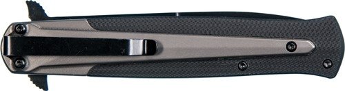 S&Amp;W Knife M&Amp;P Dagger 4" Blade - Black/Fde W/ Pocket Clip - Image 2