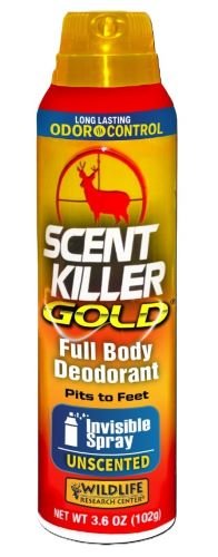 WRC DEORDORANT SPRAY SCENT - KILLER GOLD 3.6OZ SPRAY