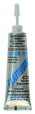 BOHNING GLUE FLETCH-TITE - PLATINUM 3/4OZ TUBE