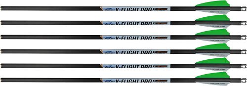 EXCALIBUR ARROW V-FLIGHT PRO - 18" 6PK (FITS HYBRID-X)