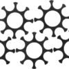 S&W 357 MOON CLIPS 8RD 5 PACK