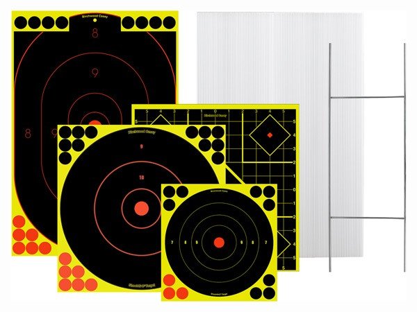 Birchwood Casey Sharpshooter Stand & Target Kit - 4 Targets 54 Pasters
