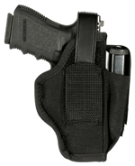 Blackhawk Nylon Multi Use Holster for 3.25-3.75" Barrel Medium/Large Autos Black Ambi