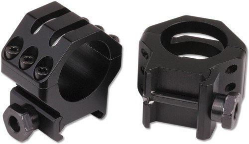 WEAVER TACT RING 6 HOLE HI 1" MATTE