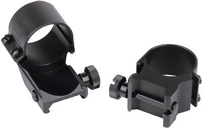 Weaver Detachable Extension Top Mount Aluminum Scope Rings - 30mm High EXT Matte