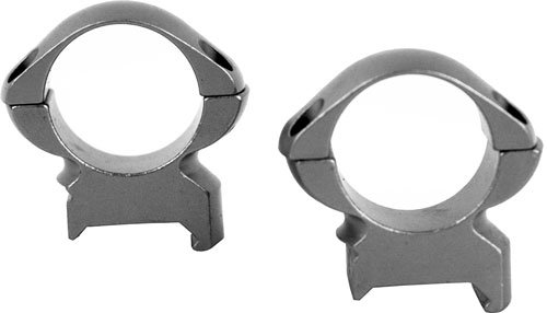 Weaver Grand Slam Steel Top Mount Scope Rings 1" HIgh Silver