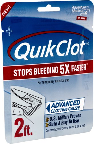 QUIKCLOT GAUZE - 3" X 2'
