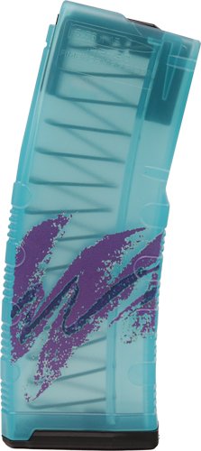 Amend2 AR-15 Mod C Teal Printed Jazz Rifle Magazine 5.56mm/.223 Rem 30/rd