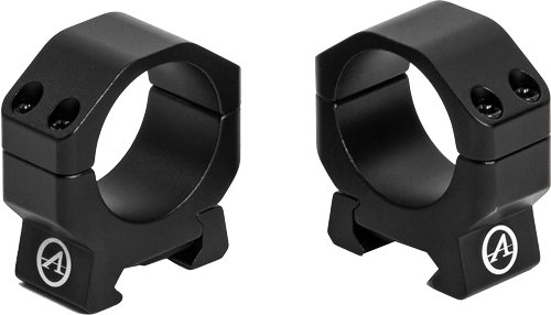 ATHLON RINGS ARMOR 30MM LOW - 0.89" HEIGTH BLACK