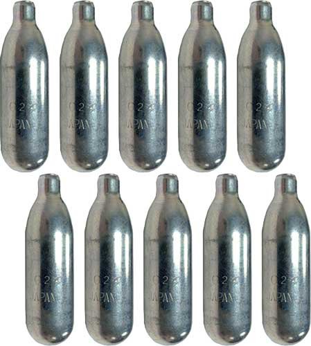 BYRNA 12 GRAM CO2 CARTRIDGES - 10 PACK ONLY 1 LUBRICATED