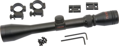 Traditions Muzzleloader Rifle Scope and Mount Kit 3-9x40 Matte Scope Medium Rings and Two-Piece Base A1171