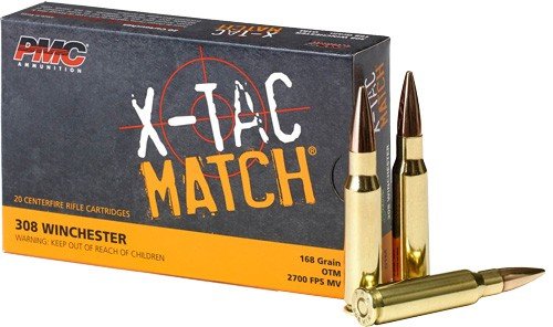 PMC XTACM 308WIN 168GR OTM BT 20/800
