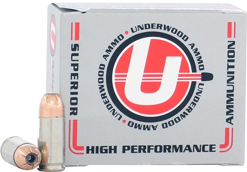 Underwood 45 ACP 230gr JHP - 20rd 10bx/Cs - Image 2