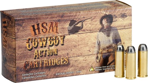 HSM Cowboy Action Hard Cast Handgun Ammunition 45 Colt 250gr RNFP 860 fps 50/ct
