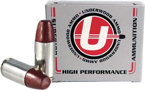 Underwood Hard Cast Hunting Ammunition 9mm Luger 147gr 1100 fps FN 20/ct
