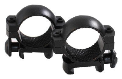 TRADITIONS RINGS 1" WEAVER - MEDIUM MATTE BLACK
