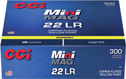 CCI Signature Mini-Mag .22 LR Signature Mini-Mag 36 gr CPHP 300/Box