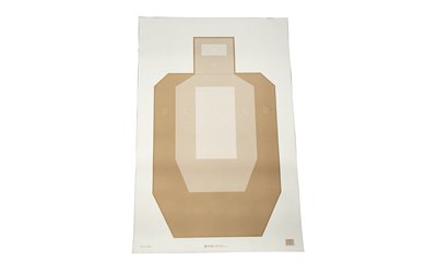 Action Target IPSC/USPSA brown paper targets, 100 pack