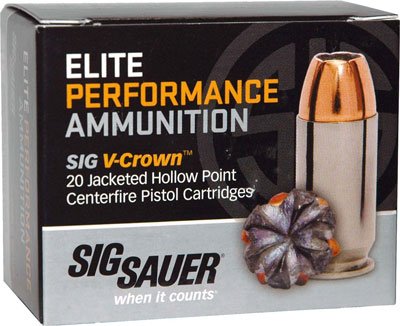 SIG AMMO 9MM 124GR JHP 20/200