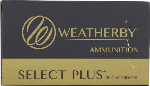 Weatherby Select Plus Rifle Ammunition .257 Wby Mag 100gr Scirocco 3575 fps 20/ct