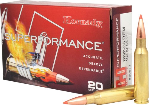 Hornady Superformance Rifle Ammunition 6.5x55mm 140 gr SST 2735 fps - 20/box