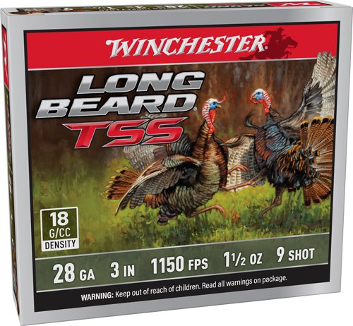 WIN LONG BEARD TSS 28GA 3" #9 5/50