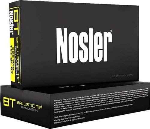 NOSLER 6.5MM CREED 120GR BT 20/200