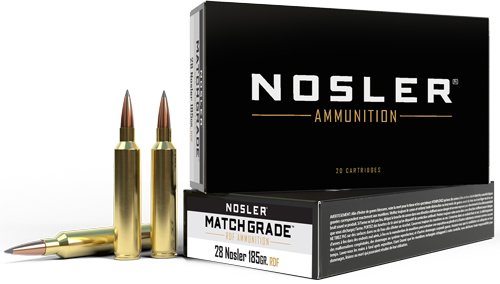 NOSLER 28NOS 185GR RDF HPBT 20/200