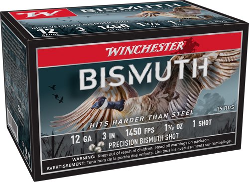 WIN BISMUTH 12GA 3" #1 15/150
