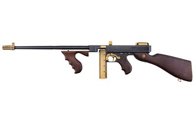 Kahr Auto Ordanace 1927A-1 Dlx Rifle .45 Auto 20rd Magazine 18" Barrel Black w/Gold  Walnut Furniture