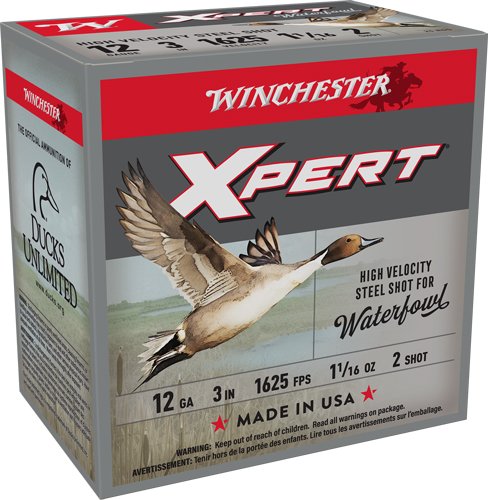 WINCHESTER XPERT STEEL 12GA 3" - 1-1/16OZ #2 25RD 10BX/CS