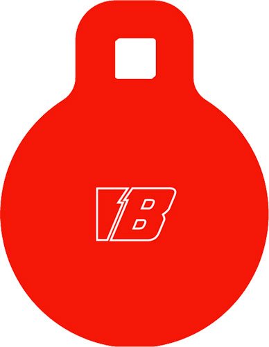 BASH TARGET AR500 GONG TARGET - ROUND 4"-5/16" THICK