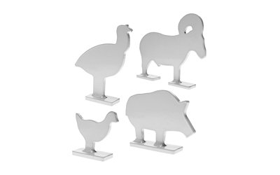 B/C SILHOUETTE KNOCK OVER TARGETS
