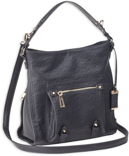 BULLDOG HOBO ANNA PURSE BLK