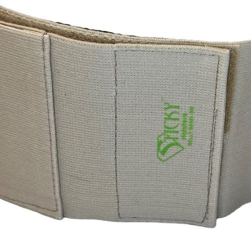 STICKY BELLY BAND EXTENDER - EXTEND BELLYBAND 6-8" TAN