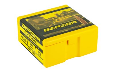 Berger Match Grade Target Bullets .30 cal .308" 168 gr VLD TARGET 100/box - Image 2