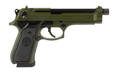 Beretta 92FS Handgun 9mm Luger 18rd Magazines (2) 5.1" Threaded Barrel OD Green - Image 2