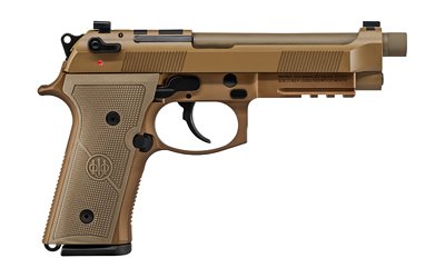 Beretta M9A4 G Handgun 9mm Luger 10/rd Magazines (3) 5.1" Threaded Barrel Optic Ready FDE Finish - Image 2