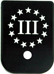 Glock Magazine 3 Percenter Base Plate / Floor Plate CG-055B3