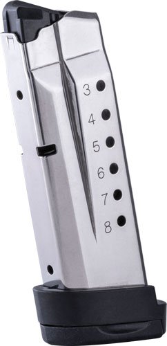 Check-Mate S&W SHIELD Compatible Handgun Magazine Stainless Steel 9mm Luger 8/rd