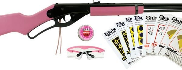 Daisy 1999 Pink Lever Action – Carbine BB Shooting Fun Kit