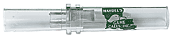 Haydel's DR-85G - Green Acrylic Double Reed Mallard Duck Call
