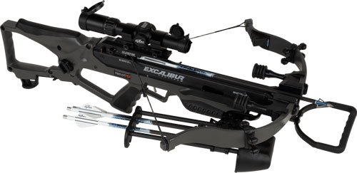 EXCALIBUR CROSSBOW REV X TD - 400FPS COCK/DECOCK STEALTH GRY