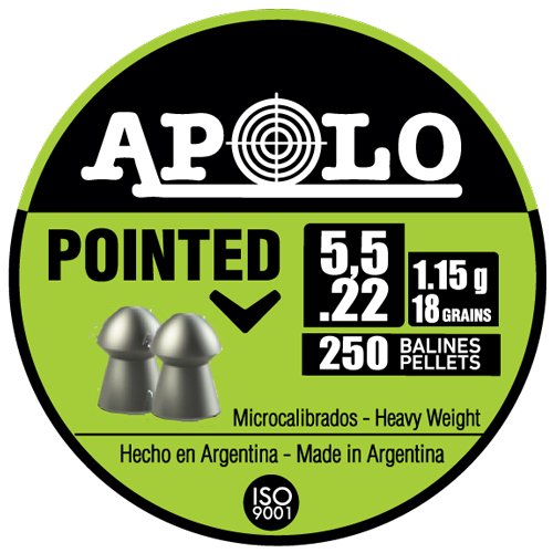 HATSAN APOLO 22 POINTED - 18 GRAIN 250 PACK