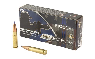 FIOCCHI HYPR SBR 300BLK 125GR 20/200