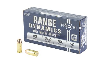45 ACP RANGE DYNAMICS 230 GR FMJ 860 FPS PRIOR PART 45A